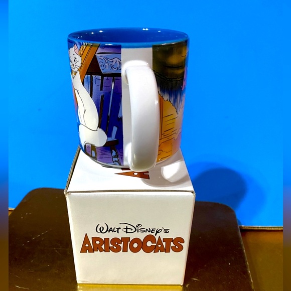 WALT DISNEY’S ARISTOCATS VTG 90’s NWT DISNEY STORE EXCLUSIVE CERAMIC MUG JAPAN - Picture 11 of 14